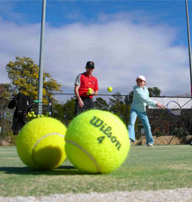 Tennis Balls and Practice